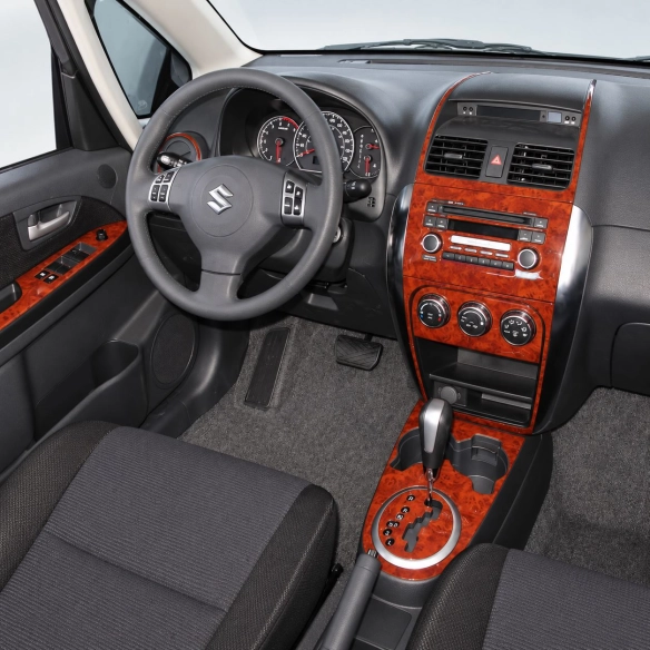 Suzuki SX4 2007 kit rivestimento cruscotto e interni 3D 16 pezzi