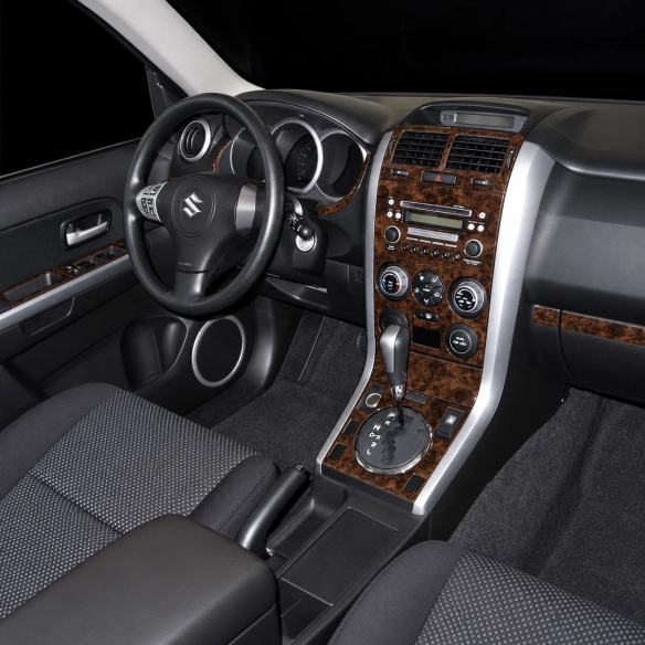 Suzuki Grand vitara 4x4 2005-in poi kit rivestimento cruscotto e interni 3D 12 pezzi