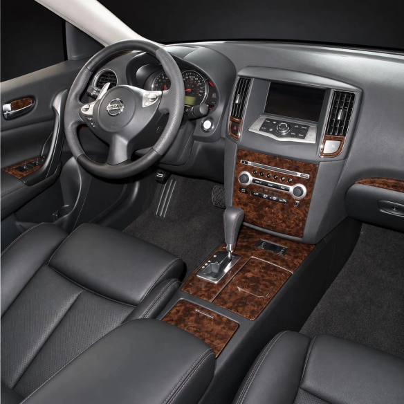 Nissan Maxima 2009-in poi set completo; Radio kit rivestimento cruscotto e interni 3D
