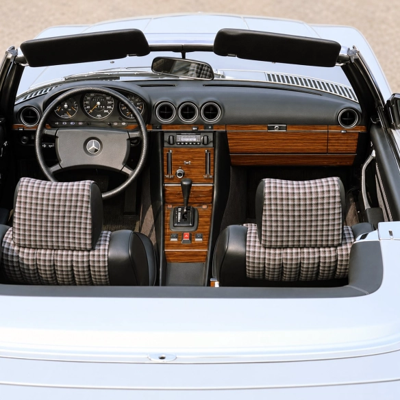 Mercedes-Benz R107 450 SL/SLC 1973-1978 set completo kit rivestimento cruscotto e interni 3D