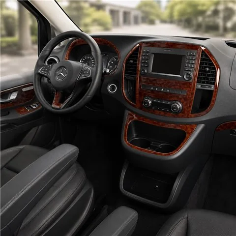Mercedes Vito W447 2015+ kit cruscotto 3D, 38 pezzi