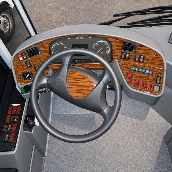 Mercedes-Benz Citaro 2006-2007 kit rivestimento cruscotto e interni 3D 34 pezzi