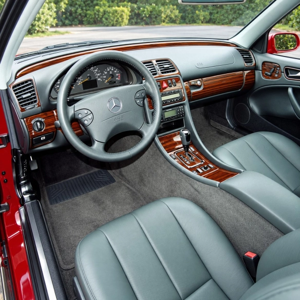 Mercedes-Benz CLK 1998-2002 set completo; Folding Roof Cabrio kit rivestimento cruscotto e interni 3D