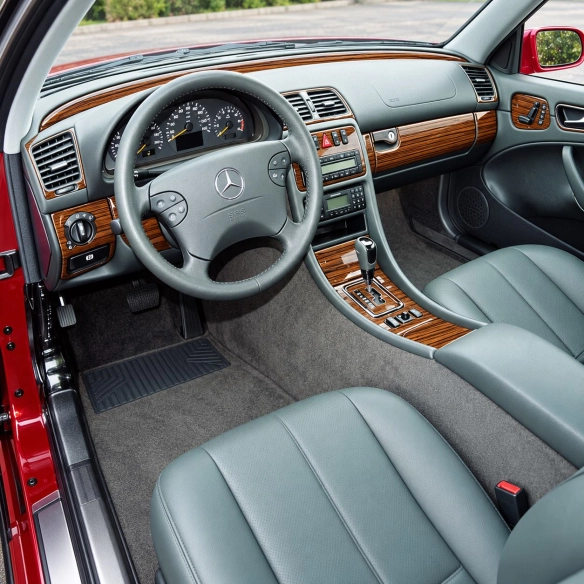 Mercedes-Benz CLK 1998-2002 set completo; Folding Roof Cabrio kit rivestimento cruscotto e interni 3D