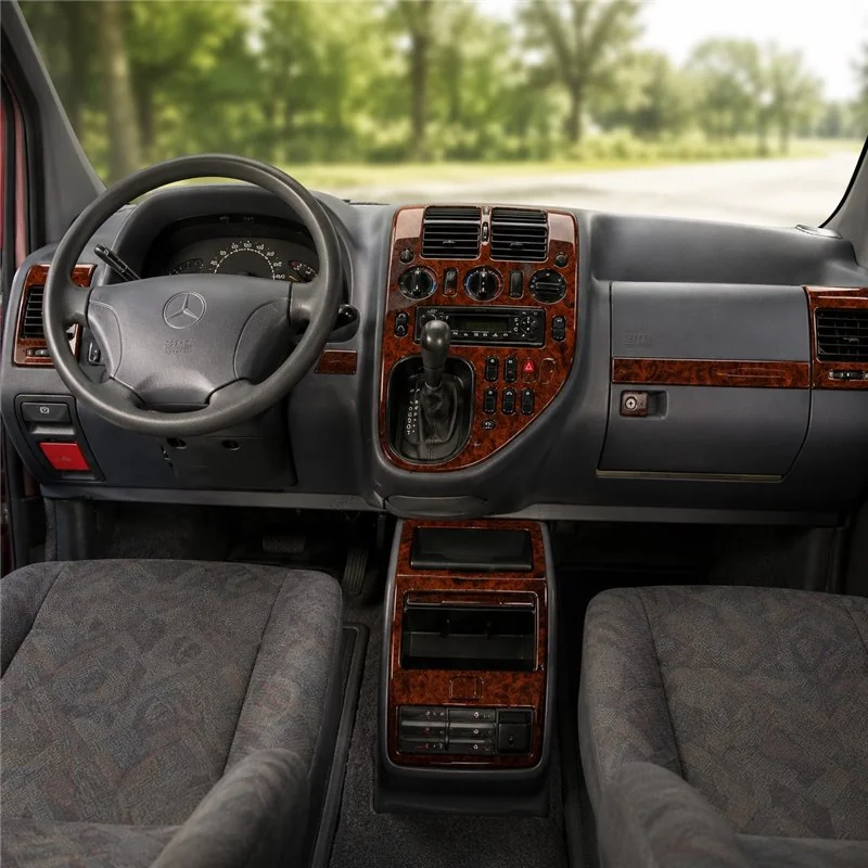 Mercedes Vito W638 V-Klasse 1999-2004 kit cruscotto 3D, 39 pezzi