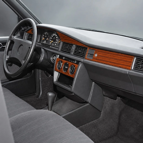 Mercedes-Benz 190 1993-1993 set completo; cambio manuale kit rivestimento cruscotto e interni 3D