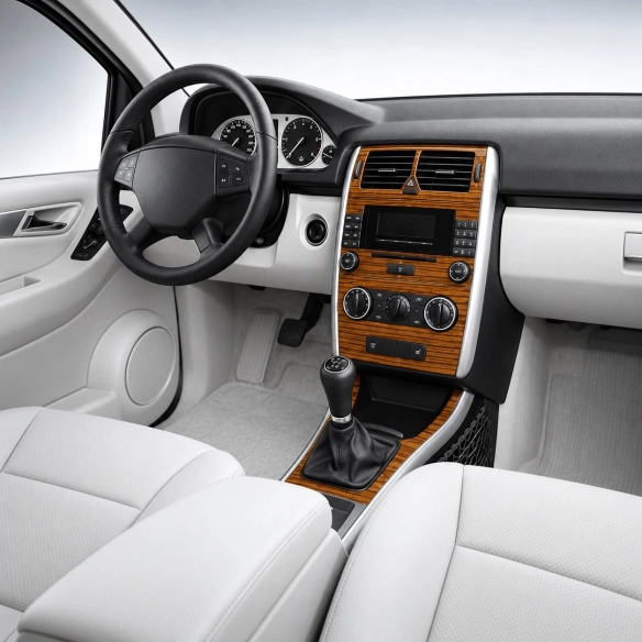 Mercedes-Benz W245 B-Class 2005-2011 kit rivestimento cruscotto e interni 3D 18 pezzi