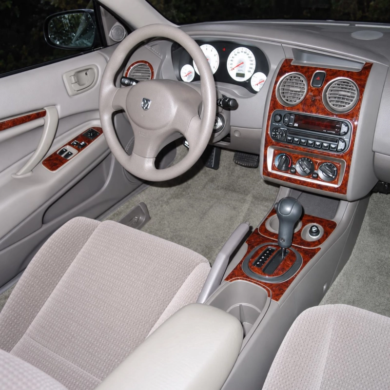 Chrysler Sebring 2003-2006 Coupe; set completo kit rivestimento cruscotto e interni 3D