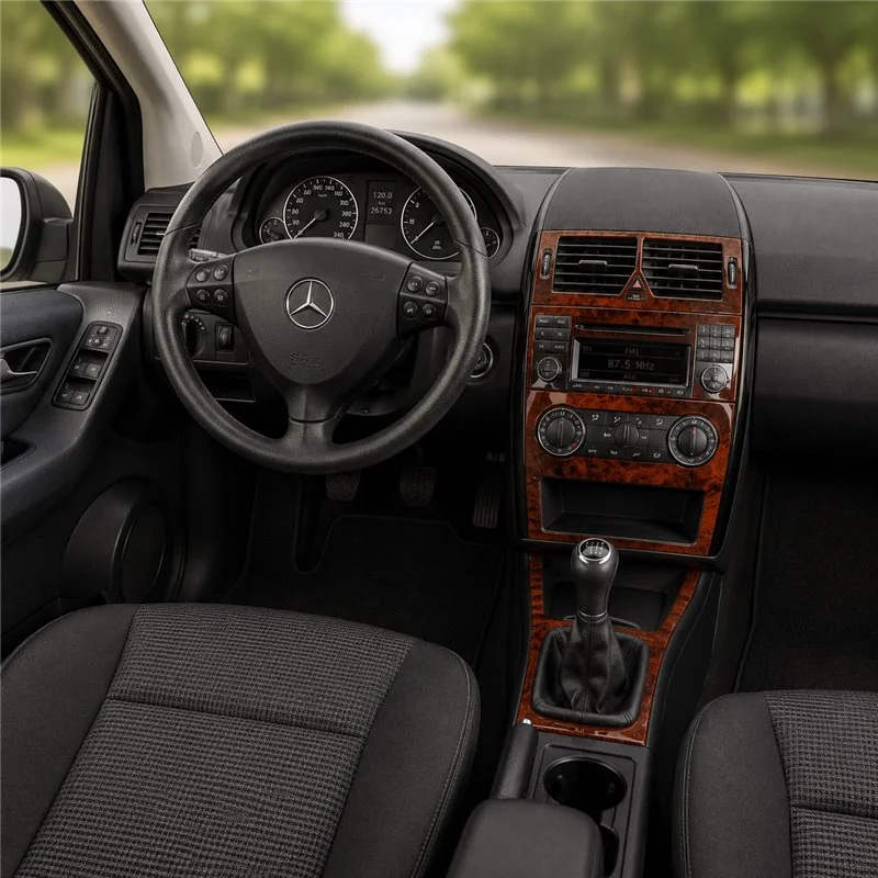Mercedes A-Class W169 B-Class W245 2004+ kit cruscotto 3D, 10 pezzi