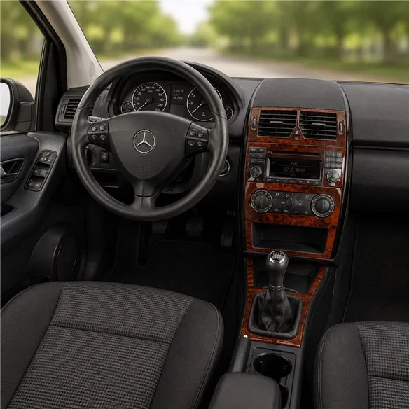 Mercedes A-Class W169 B-Class W245 2004+ kit cruscotto 3D, 10 pezzi