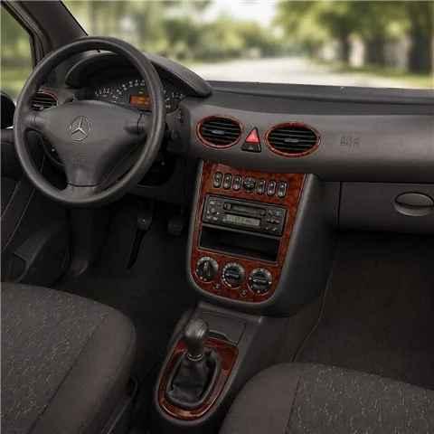 Mercedes A-Class W168 2001-2004 kit cruscotto 3D, 5 pezzi