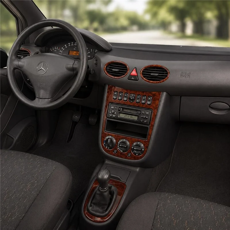 Mercedes A-Class W168 2001-2004 kit cruscotto 3D, 5 pezzi