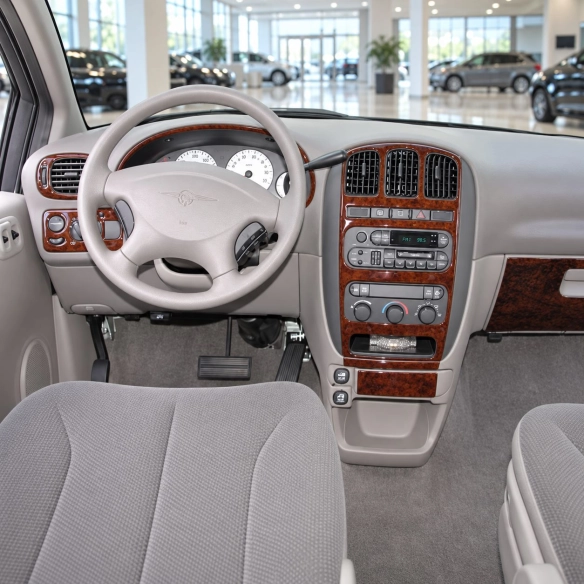 Chrysler Voyager 2001-2007 kit rivestimento cruscotto e interni 3D 7 pezzi