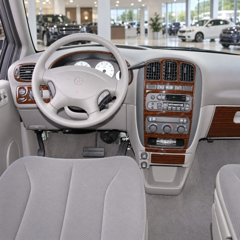 Chrysler Voyager 2001-2007 kit rivestimento cruscotto e interni 3D 7 pezzi