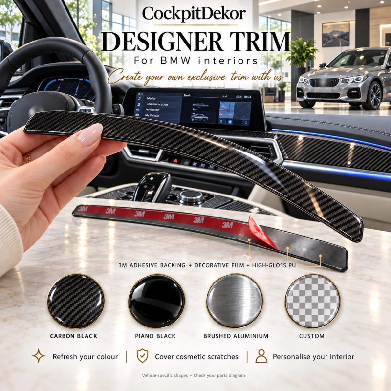 BMW 6 GT 2018 – Designer Trim – Kit completo per interni