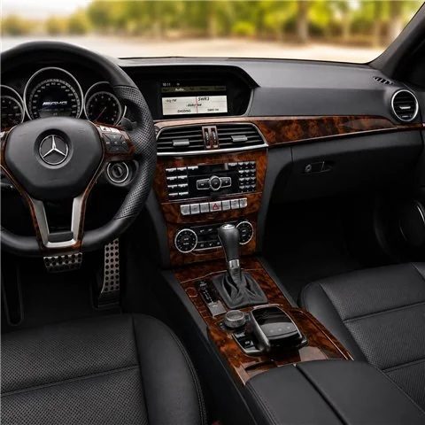 Mercedes C-class W205 2015–present kit cruscotto 3D, 18 pezzi