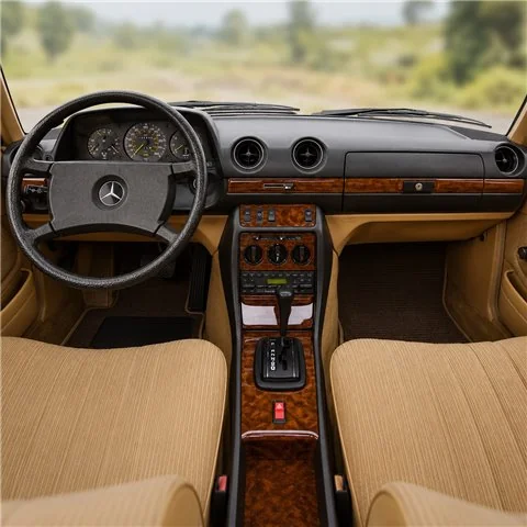 Mercedes E-Class W123 1976-1986 kit cruscotto 3D, 10 pezzi