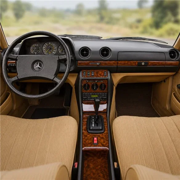 Mercedes E-Class W123 1976-1986 kit cruscotto 3D, 10 pezzi
