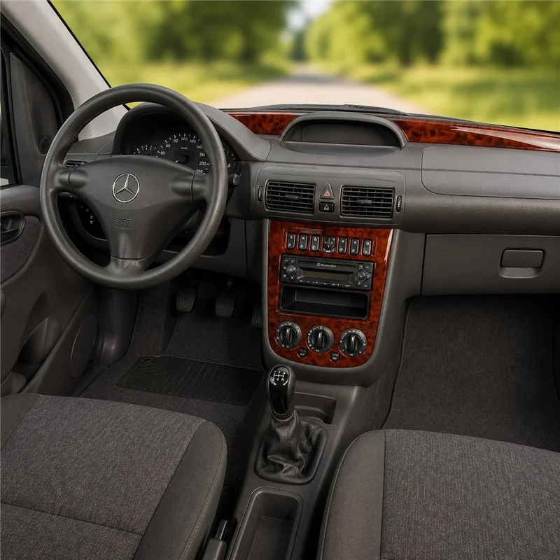 Mercedes Vaneo W414 2001-2006 kit cruscotto 3D, 3 pezzi