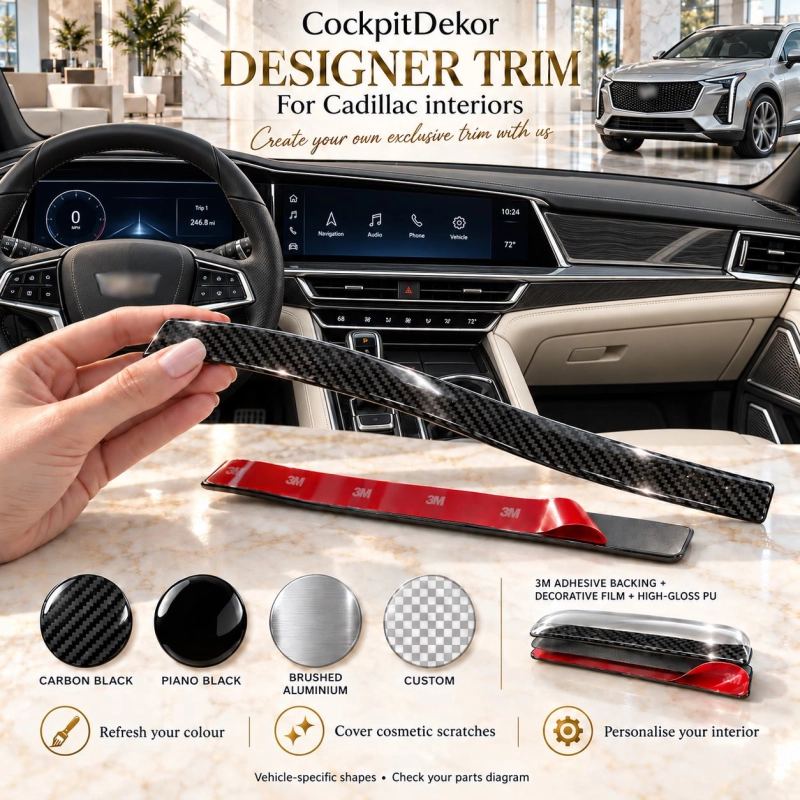 Cadillac Ats 2016 – Designer Trim – Kit completo per interni