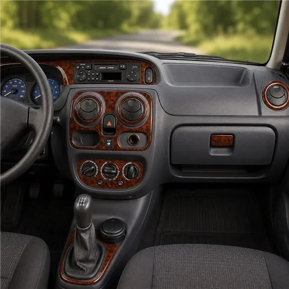 Dacia Solenza 2004+ kit cruscotto 3D, 27 pezzi