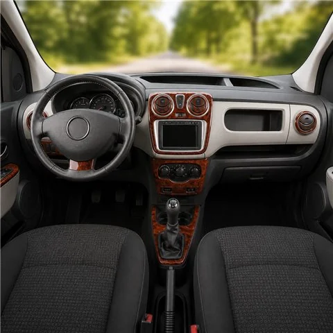 Dacia Lodgy 2013+ kit cruscotto 3D, 21 pezzi