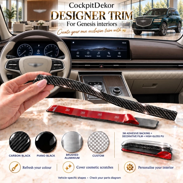Genesis G70 2022 – Designer Trim – Kit completo per interni