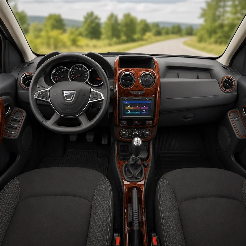 Dacia Duster 2013+ kit cruscotto 3D, 13 pezzi