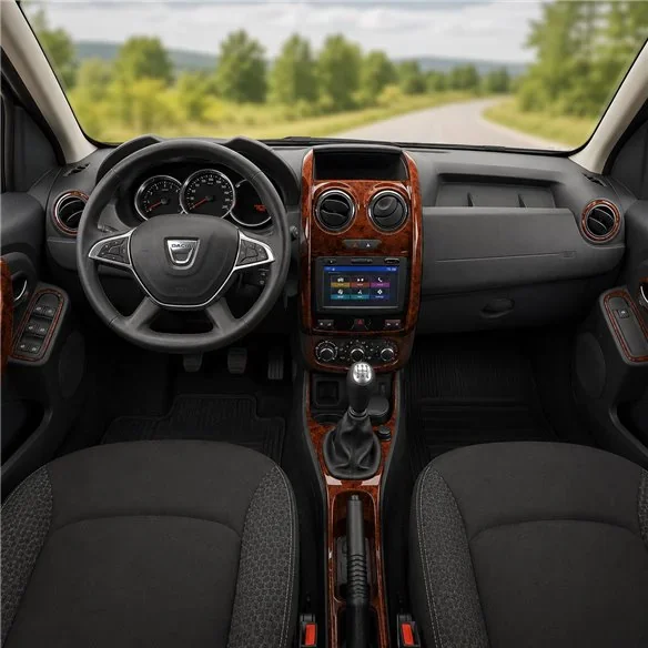 Dacia Duster 2013+ kit cruscotto 3D, 13 pezzi