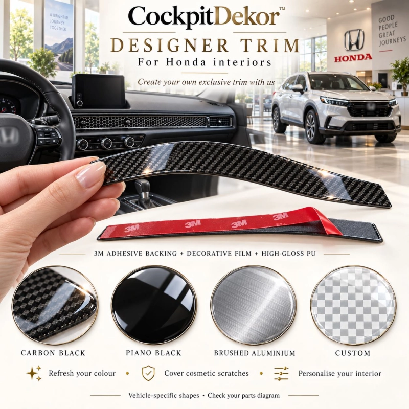Honda Spirior 2017 – Designer Trim – Kit completo per interni