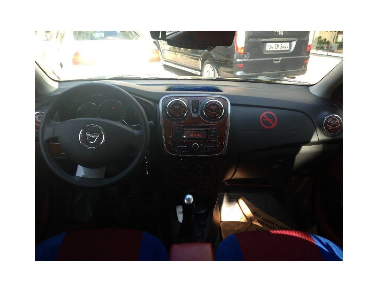 Dacia Dokker 01.2013 Kit Rivestimento Cruscotto all'interno del veicolo Cruscotti personalizzati 21-Decori