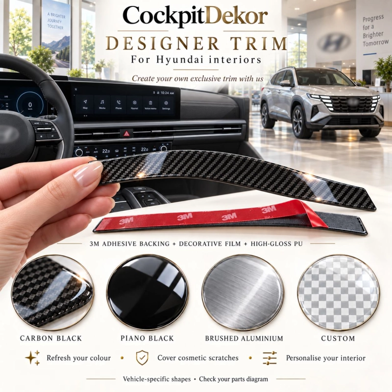 Hyundai Santa Fe 2021 – Designer Trim – Kit completo per interni