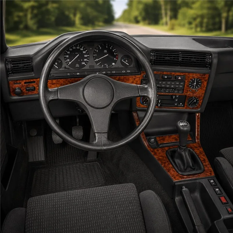 BMW 3 Series E30 1985-1994 kit cruscotto 3D, 10 pezzi