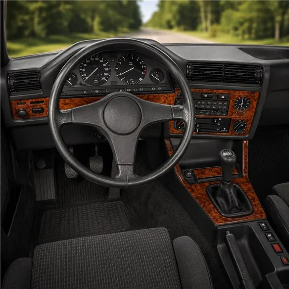 BMW 3 Series E30 1985-1994 kit cruscotto 3D, 10 pezzi