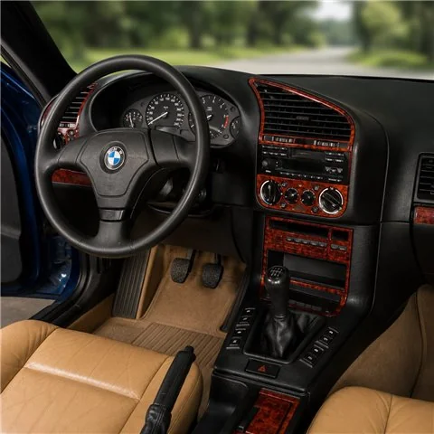 BMW 3 Series E36 1991-1998 kit cruscotto 3D, 20 pezzi