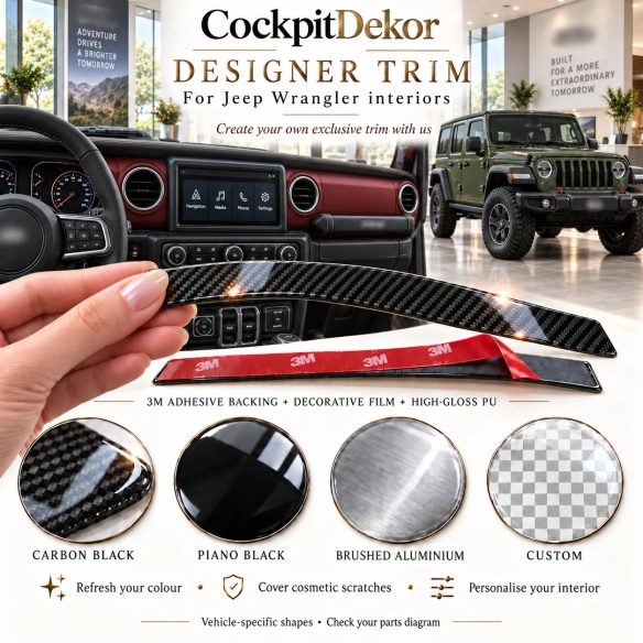 Jeep Compass 2017 – Designer Trim – Kit completo per interni