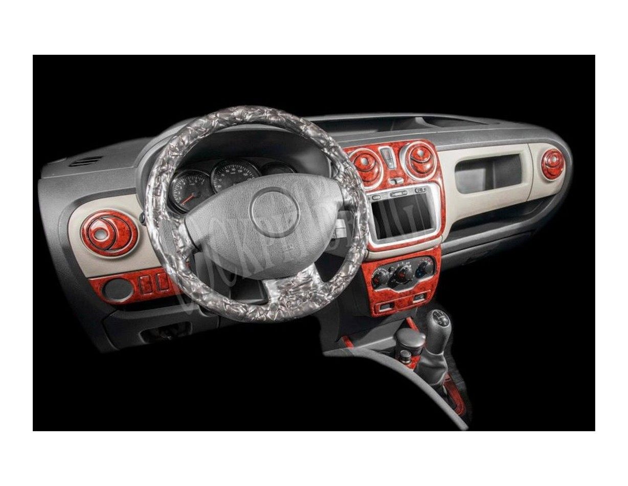 Dacia Lodgy 01.2013 Kit Rivestimento Cruscotto all'interno del veicolo Cruscotti personalizzati 21-Decori