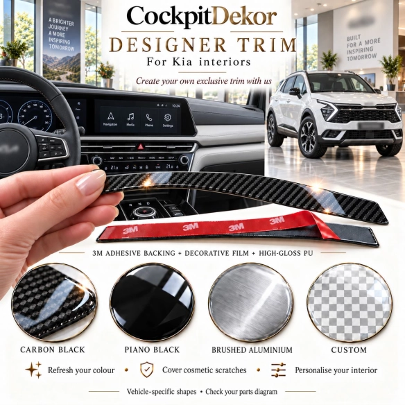 Kia Seltos 2023 – Designer Trim – Kit completo per interni