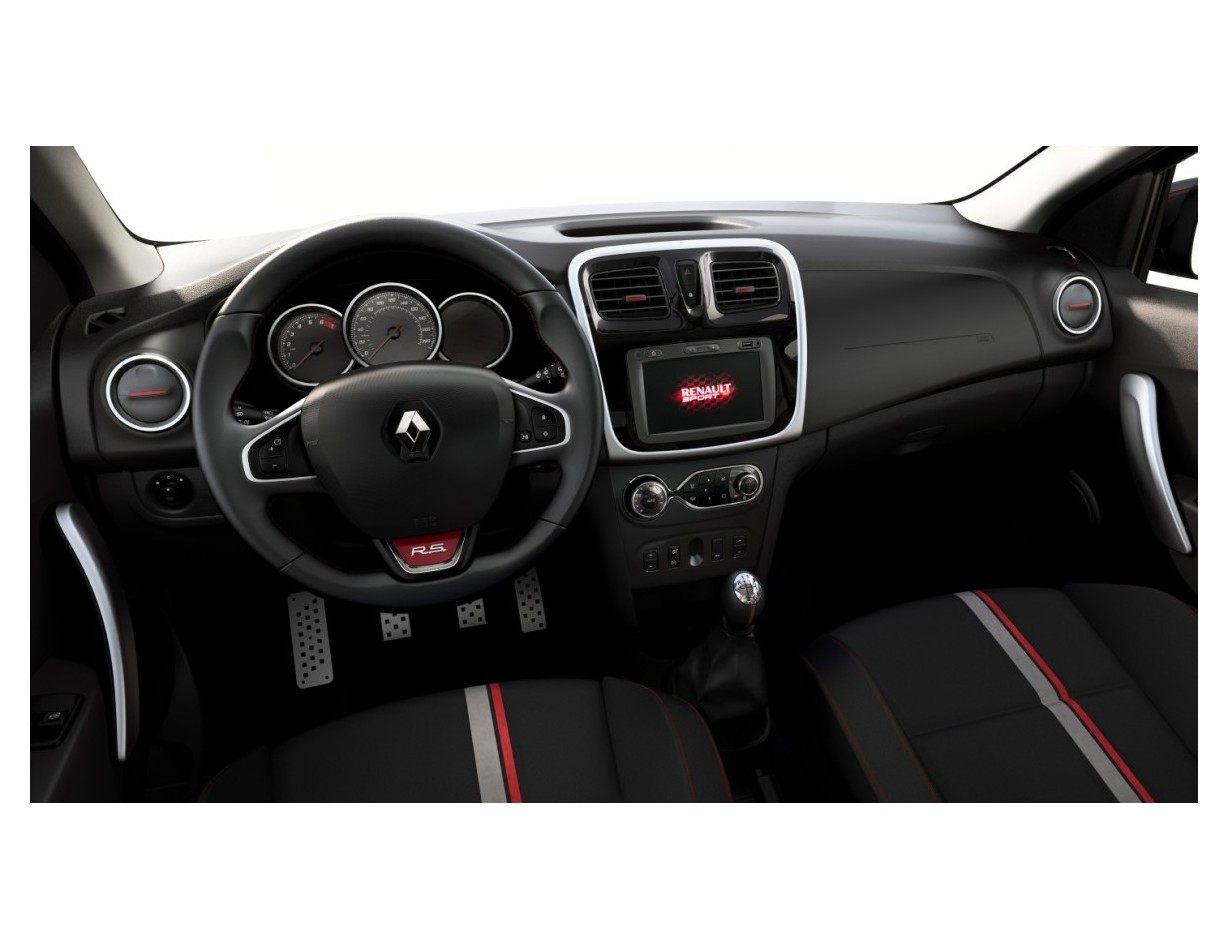 Dacia Sandero 01.2010 Kit Rivestimento Cruscotto all'interno del veicolo Cruscotti personalizzati 22-Decori