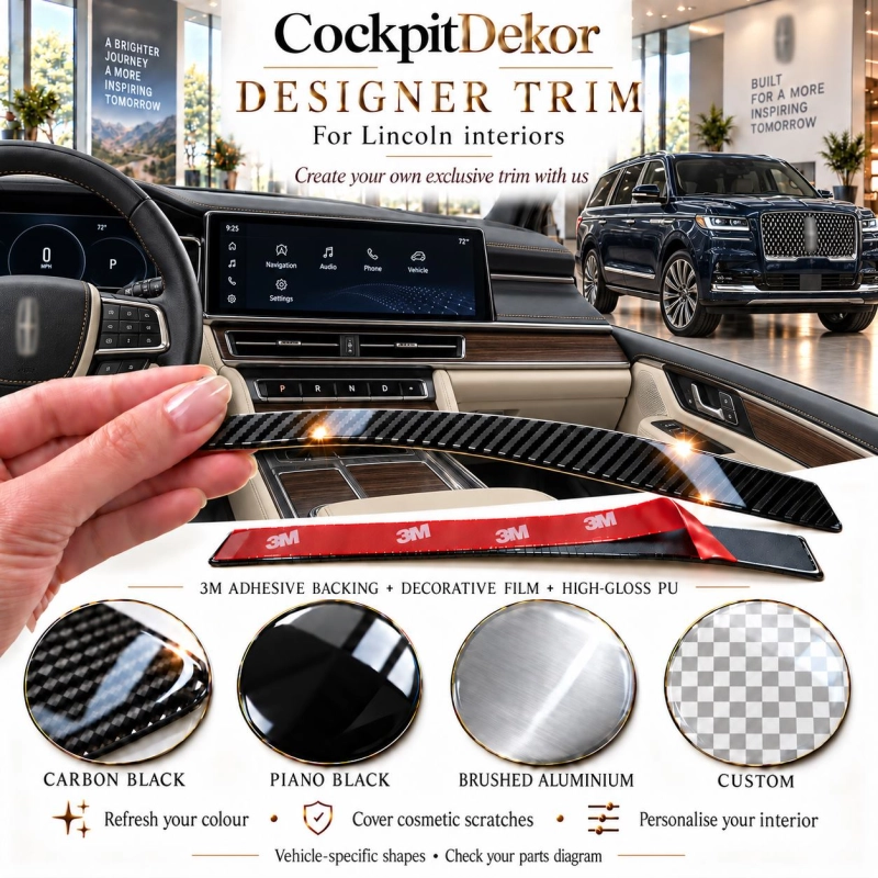 Lincoln Mkz 2019 – Designer Trim – Kit completo per interni