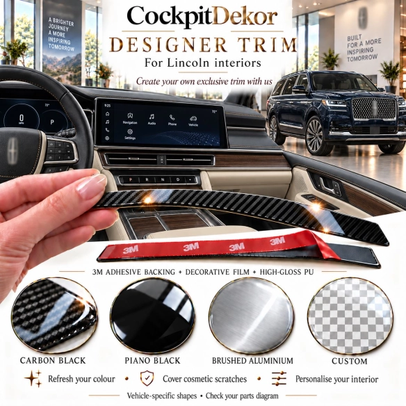 Lincoln Mkz 2019 – Designer Trim – Kit completo per interni
