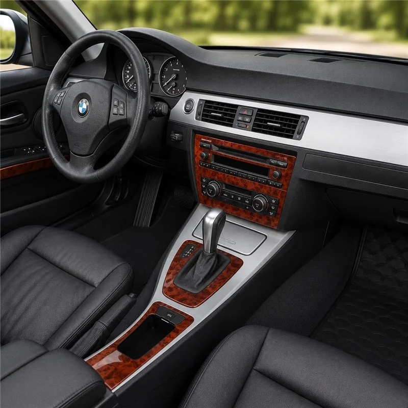 BMW 3 2005+ 4 Doors Sedan, con navigazione system kit cruscotto 3D