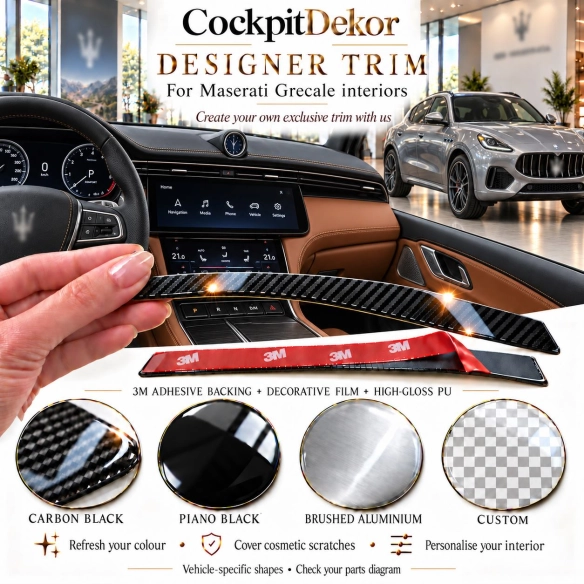 Maserati Quattroporte 2015 – Designer Trim – Kit completo per interni