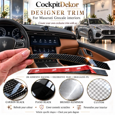 Maserati Grecale 2023 – Designer Trim – Kit completo per interni 2