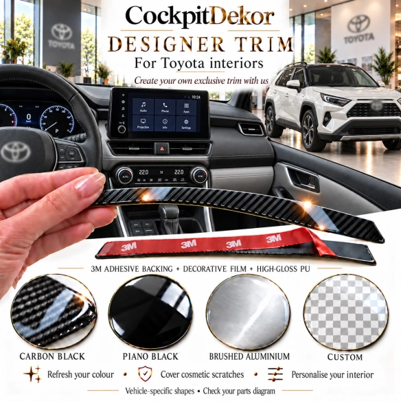 Toyota Camry 2021 – Designer Trim – Kit completo per interni