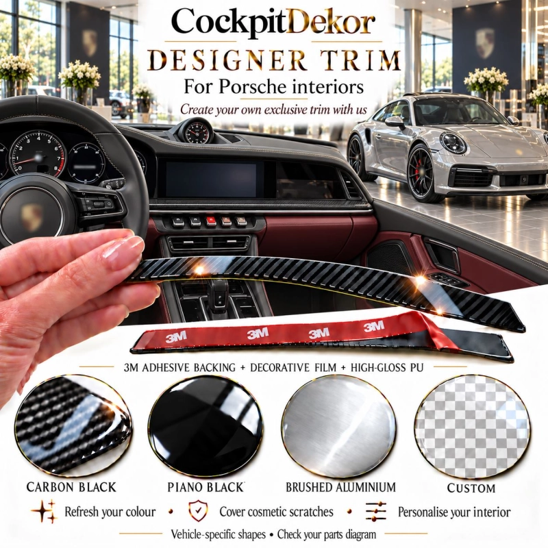 Porsche Panamera 2010 – Designer Trim – Kit completo per interni