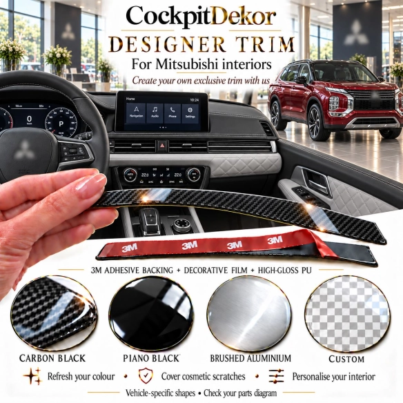 Mitsubishi Eclipse Cross 2018 – Designer Trim – Kit completo per interni