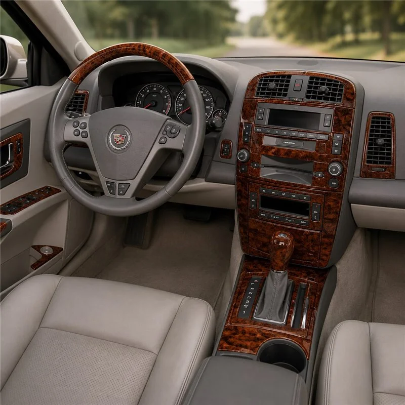 Cadillac CTS 2003-2007 set completo, con navigazione, With pannelli porta kit cruscotto 3D