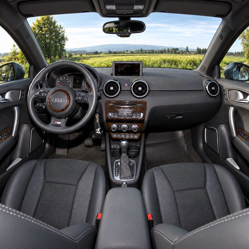 Audi A1 2012-in poi kit rivestimento cruscotto e interni 3D 13 pezzi