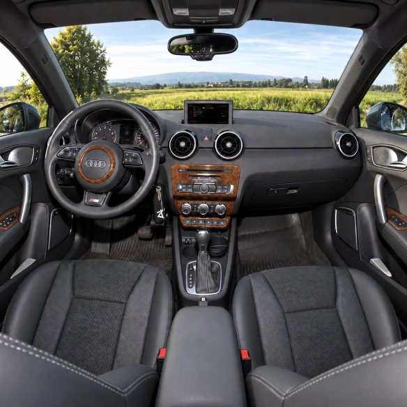 Audi A1 2012-in poi kit rivestimento cruscotto e interni 3D 13 pezzi